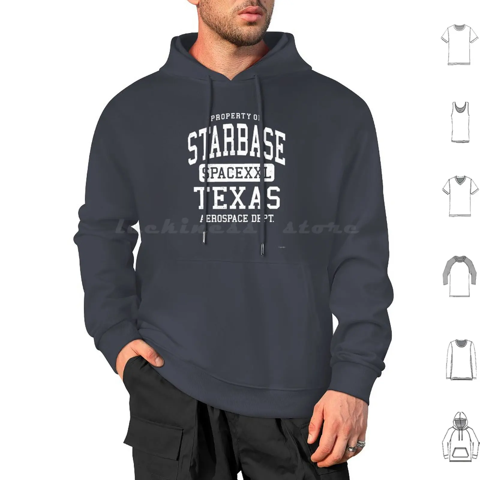 Property Of Starbase Hoodies Long Sleeve Starbase Elon Musk Space X Space