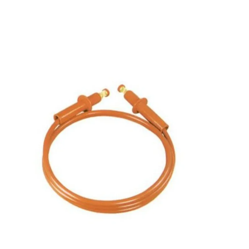 Insulated jumper group, drainage jumper group, high-voltage insulated drainage line group