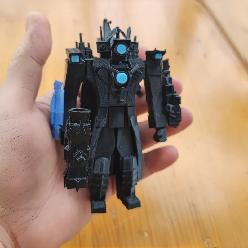 Nueva figura modular de Titan Cameraman, con brazos articulados, ideal como adorno de escritorio, modelo coleccionable y regalo para aficionados.
