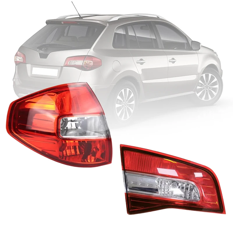 

26555-JY00 26550-JY00 Car Rear Tail Light For Renault Koleos 2008-2014 Brake Light Parking Lamp Stop Light Cover Without bulb