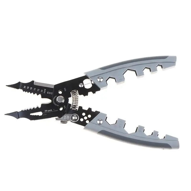 28 In 1 Professional Wire Stripper and Crimper Multifunctional Wire Cutter Tool for Electricians Home DIY Repair