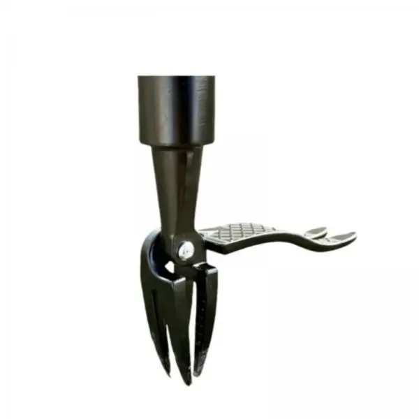 Weeding Tool for Garden Beds Metal Head with Serrated Edge for Cutting Stubborn Roots Efficiently