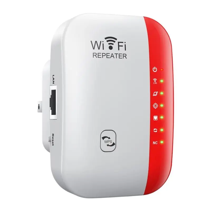 

Беспроводной Wi-Fi репитер AT82-US (300 Мбит/с, 2.4G) — усилитель сигнала для дома, расширитель диапазона, семипортовый маршрутизатор