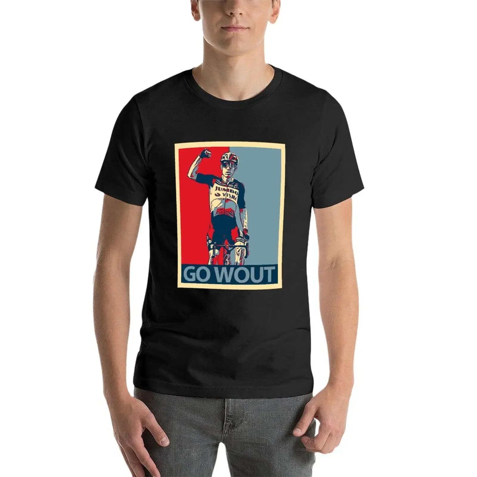 wout van aert go wout T-Shirt sports fans funnys mens t shirts casual stylish