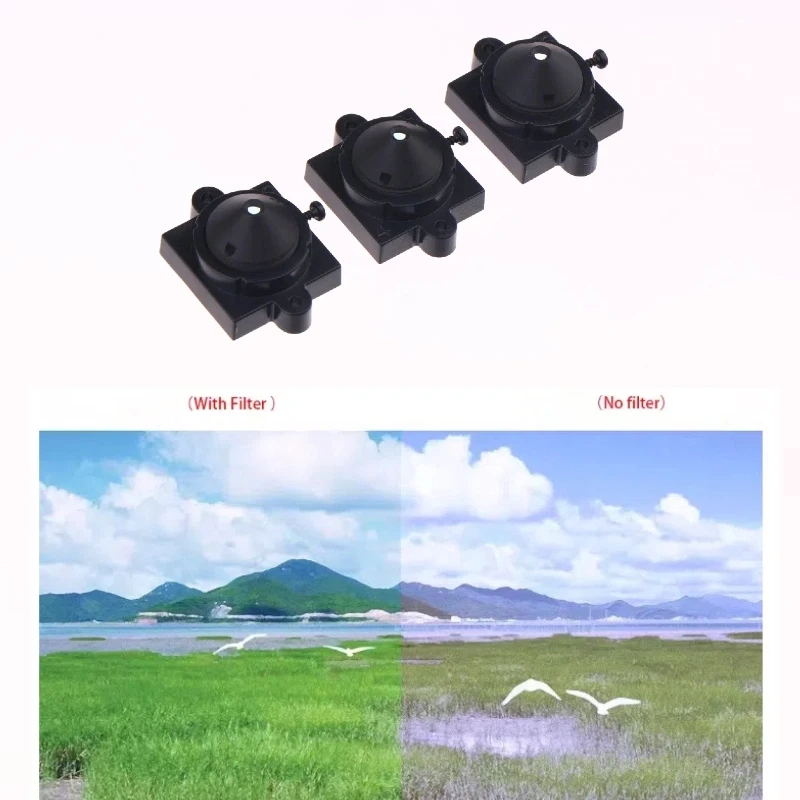 3.7mm M12 Lens with 650/850 Filter – 2.0MP 80° for CCTV Security Camera, MTV Mount