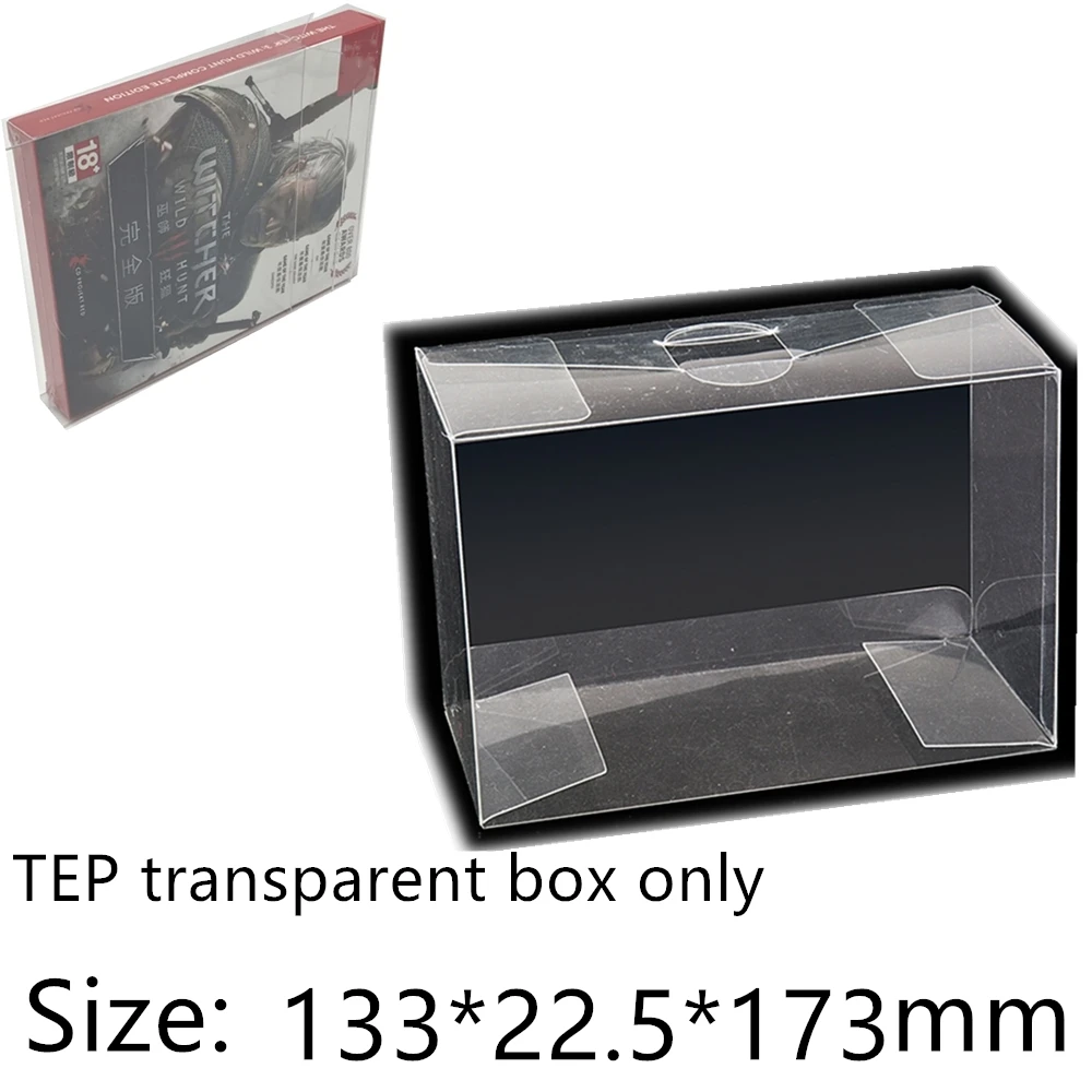 Collection Display Box For The Witcher® 3: Wild Hunt/Nintendo Switch Game Storage Transparent Boxes TEP Shell Clear Collect Case