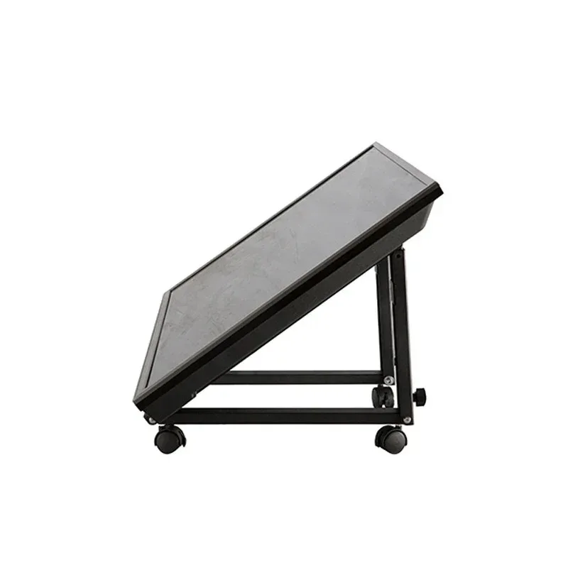 1 Pair Rolling TV Stand, Mobile TV Stand with Wheels for 32-55 Inch LED, LCD, Flat&Curved TVs, Angle Adjustable TV