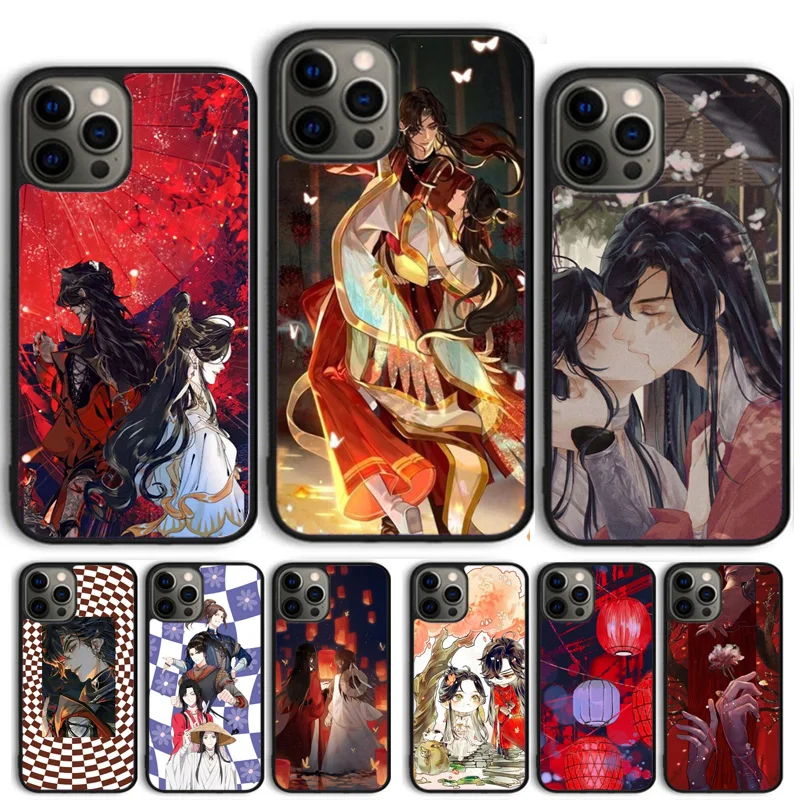 Heaven Official's Blessing Phone Case Cover For iPhone 15 16 11 13 14 Pro Max 12 mini Plus X XS Max XR Fundas