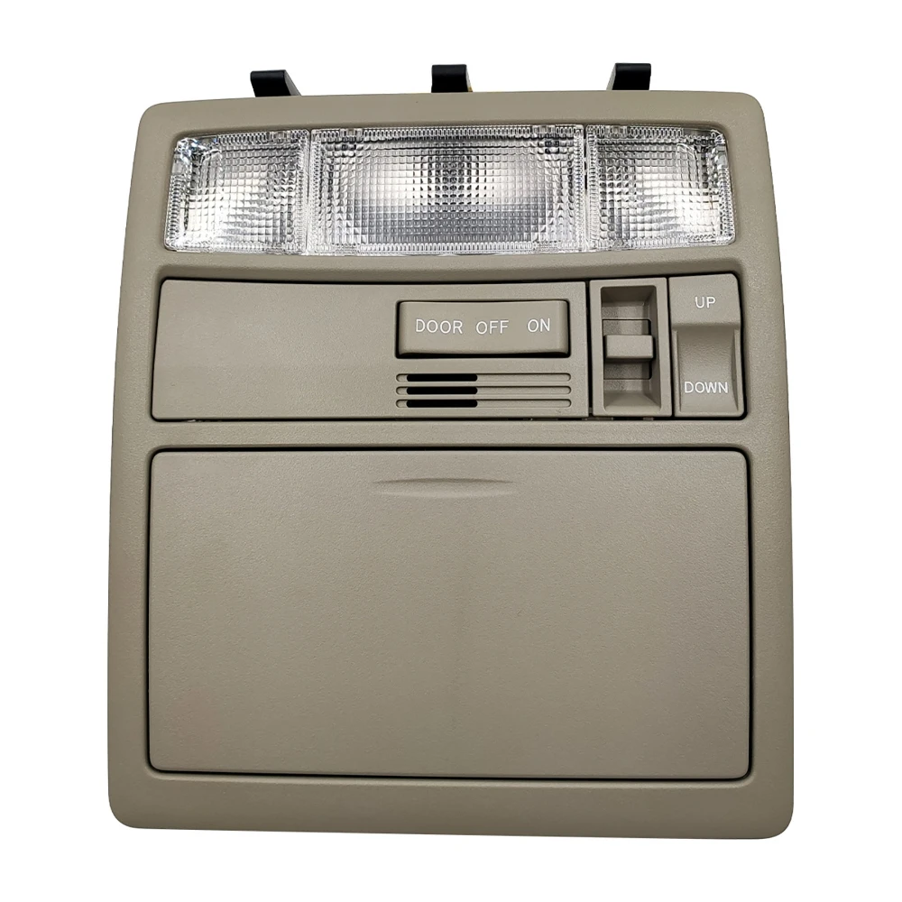 

Interior Console Overhead Sunroof Switch with Reading Light Dome Map Lamp For Toyota Camry 2007-2011 63650-33221E0 Beige