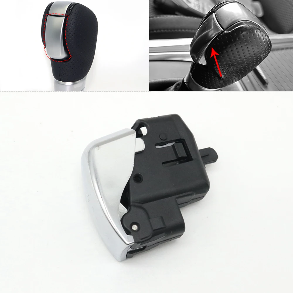

Auto Transmission Gear Shift Knob Shifter Lever Handball Button For Renault Koleos Kadjar Megane 4 IV Talisman Samsung SM6 QM3