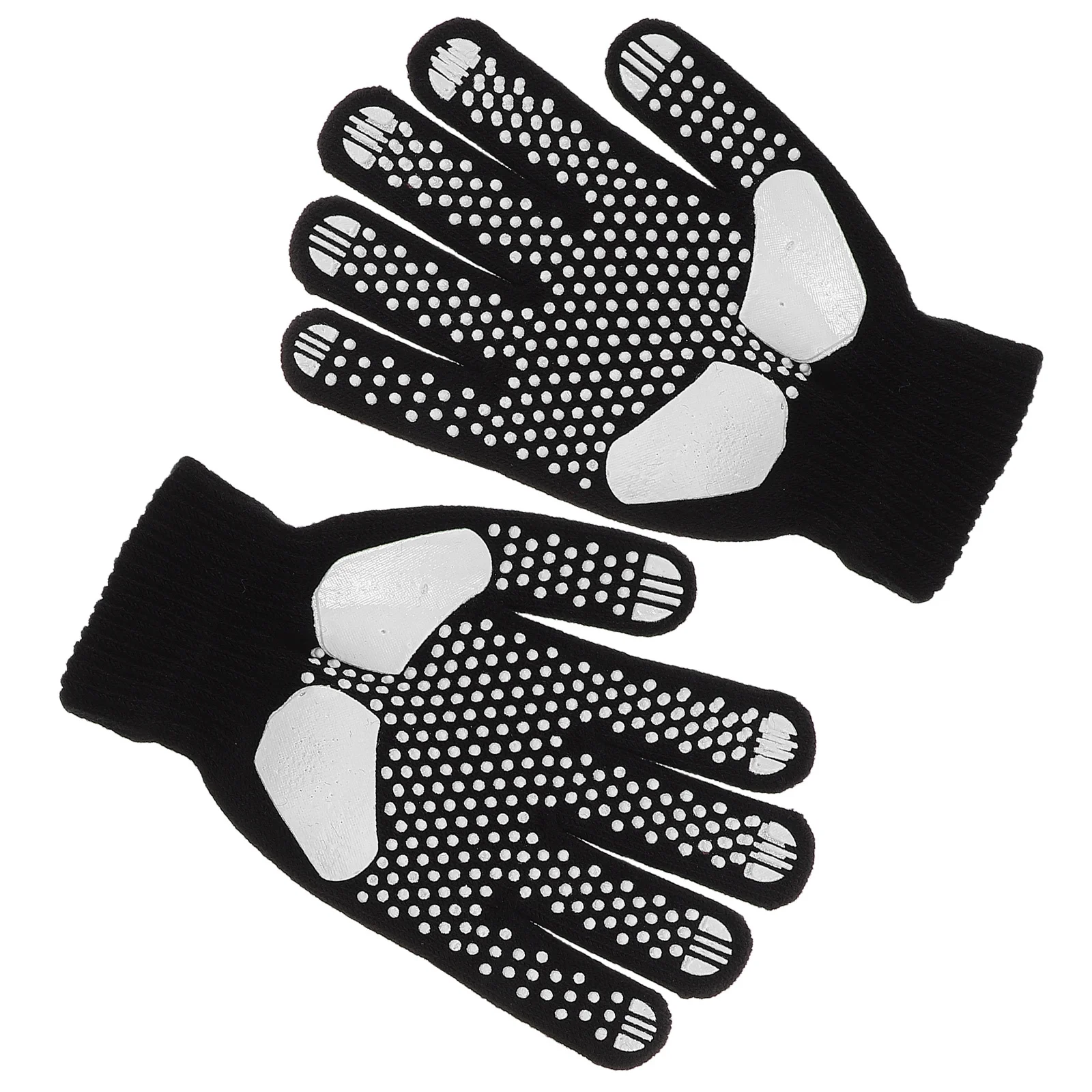 1 Pair Ski For Adults Thickened Anti-Slip Winter Gloves For Ice Skating Snowboarding 'S Grip Gloves Rhinestones