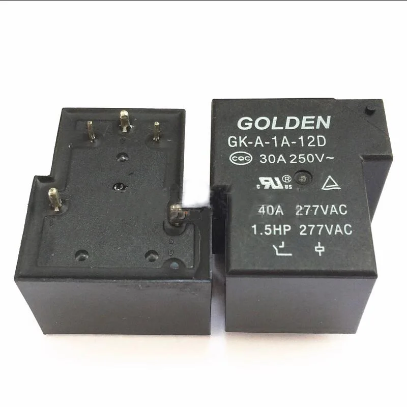 

HOT NEW GK-A-1A-12D GKA1A12D DC12V 12VDC 12V 30A relay 5PIN