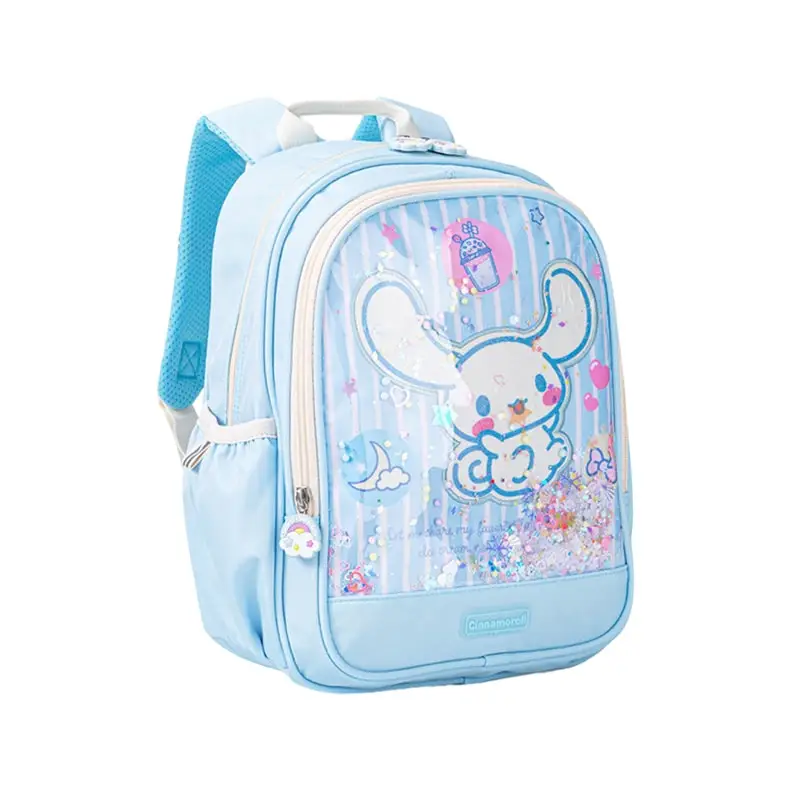 Sanrioed Kuromi melodia Cinnamoroll Hello Kitty plecak dla dzieci śliczny tornister studencki kreskówka duża pojemność torba na ramię prezent