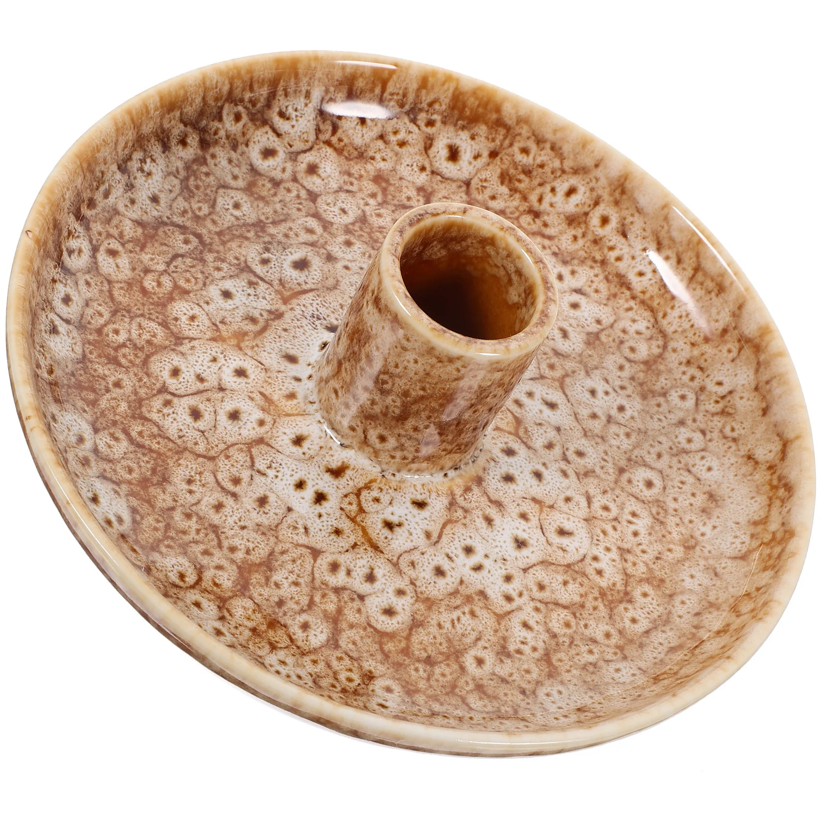 

Ceramic Incense Stick Holder Decorative Holder Flat Bottom Table Centerpiece Aromatherapy Desktop Stand Modern