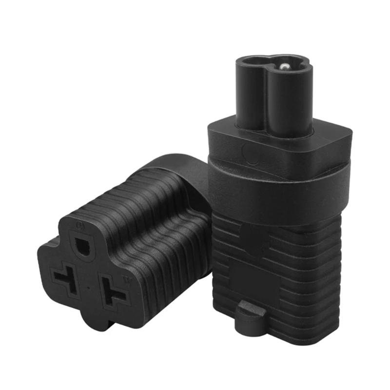 IEC320 C6 to Nema 5/6-15/20R USA UPSExtension Power PlugAdapter,IEC320 C6 MalePlug to Nema 5/6-15/20R US 3 Pin K1KF