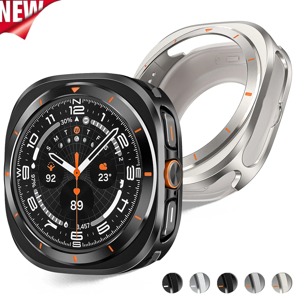

Luxury Aluminium Case For Samsung Galaxy Ultra Watch 47mm Metal Cover Screen Protector for samsung galaxy 7 ultra 47 Accessories