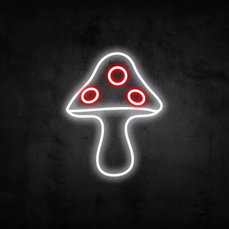 Magical Fairy Toadstool Mushroom Led Neon Sign