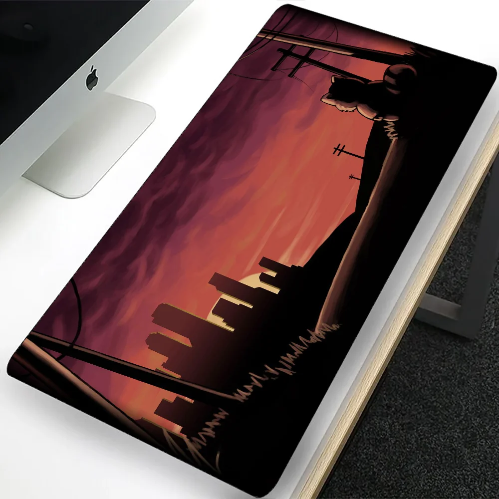 Project Zomboid Large Gaming Mouse Pad Computer Mousepad PC Gamer Laptop Mouse Mat Office Mausepad XXL Keyboard Mat Desk Pad
