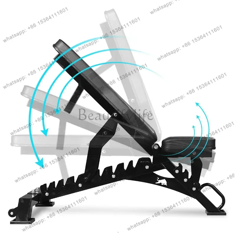 Best Sellers MIYAUP Multi Functional Adjustable Home Sit Up Bird Shaped Dumbbells Bench Press Fitness Equipment