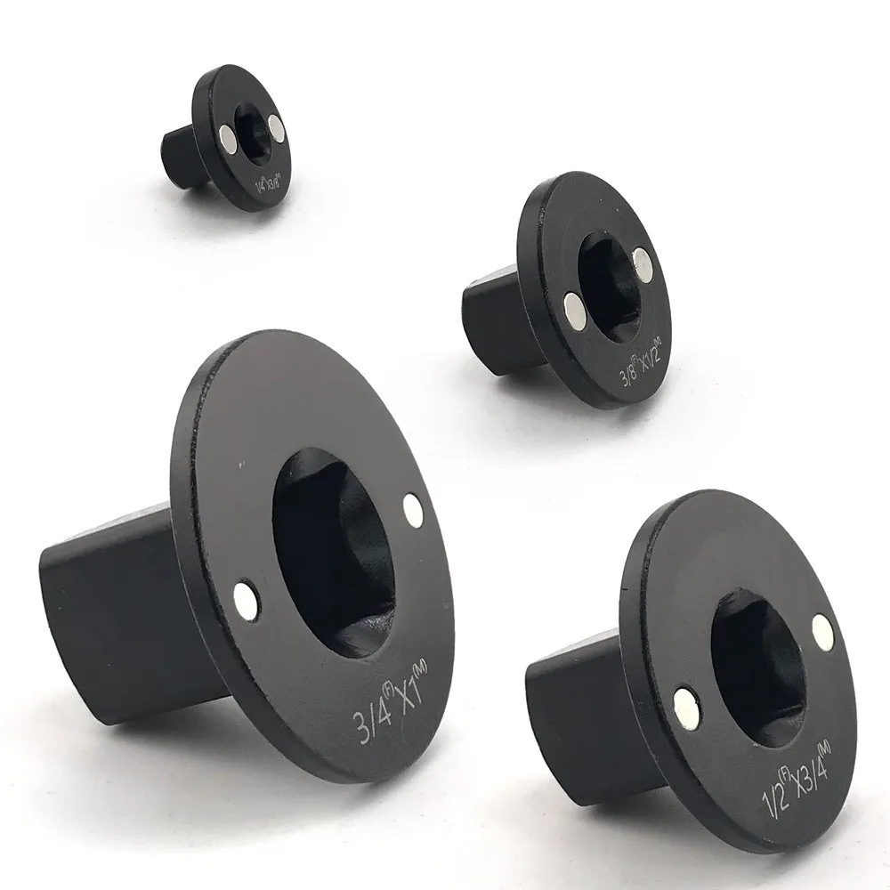 

4pcs 4PCS Set Low Profile Impact Socket Adapter Set Heavy Duty Heat Treated Wrench Adapter Set Low Profile Design