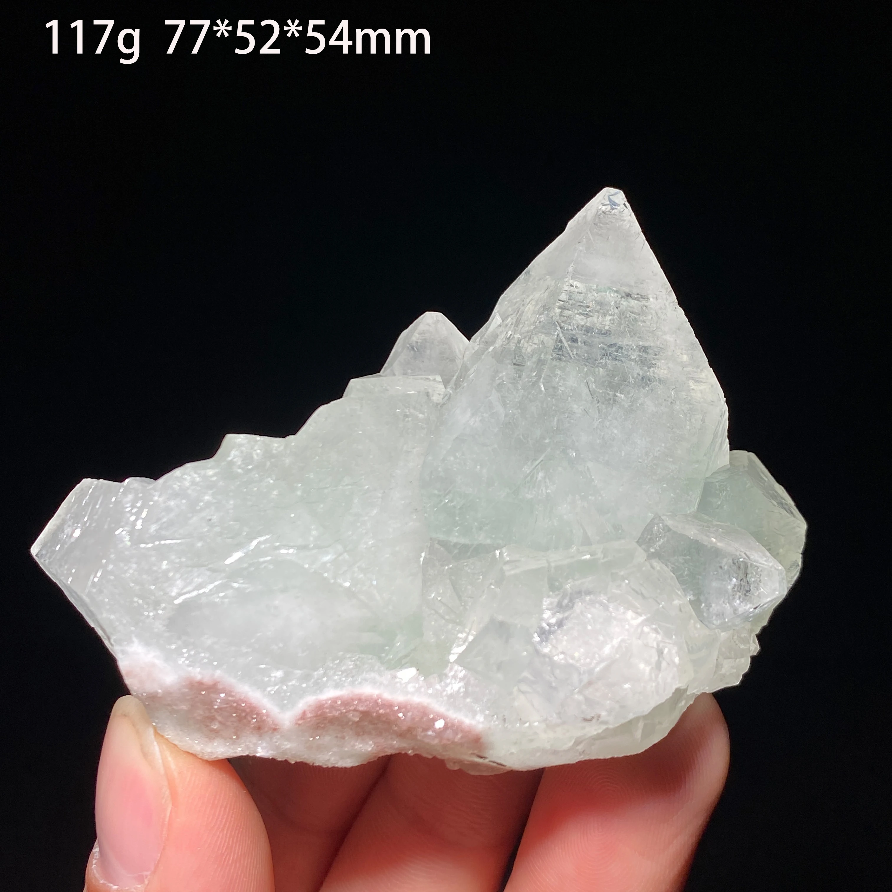 Natural Apophyllite Crystal Cave Rare Mineral Specimen for Feng Shui Home Decoration Ornament