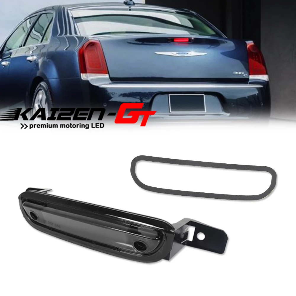 

1PC Super Bright Red LED Car Rear Center 3rd Brake Light High Mount Third Brake Stop Light For Chrysler 300 2015-2023 68354574AA