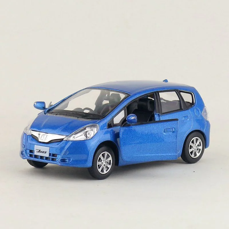 1:36 Honda Jazz Fit Alloy Car Model Diecasts Metal Toy Vehicles Car Model High Simulation Miniature Scale Collection Kids Gifts