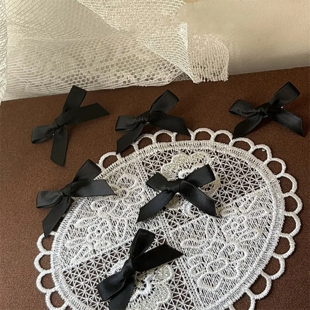 

New Mini Bowknot Hair Clips Ribbon Hair Accessories Bow Hairpin Sweet Headwear Fairy Bang Clip Girls