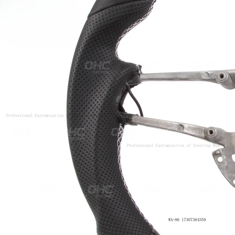 Suitable for Porsche Cayenne and Panamera LED carbon fiber steering wheel modification