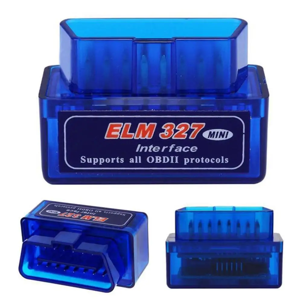 Car Bluetooth ELM327 Support All OBD-II Protocols Automobile Fault ISO15765-4 (CAN) 14230-4 (KWP2000) ISO9141-2 J1850