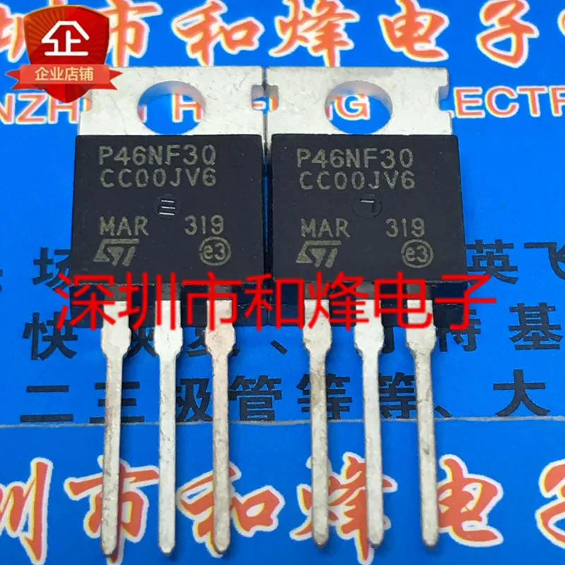 5 pieces STP46NF30 P46NF30  TO-220 300V 42A