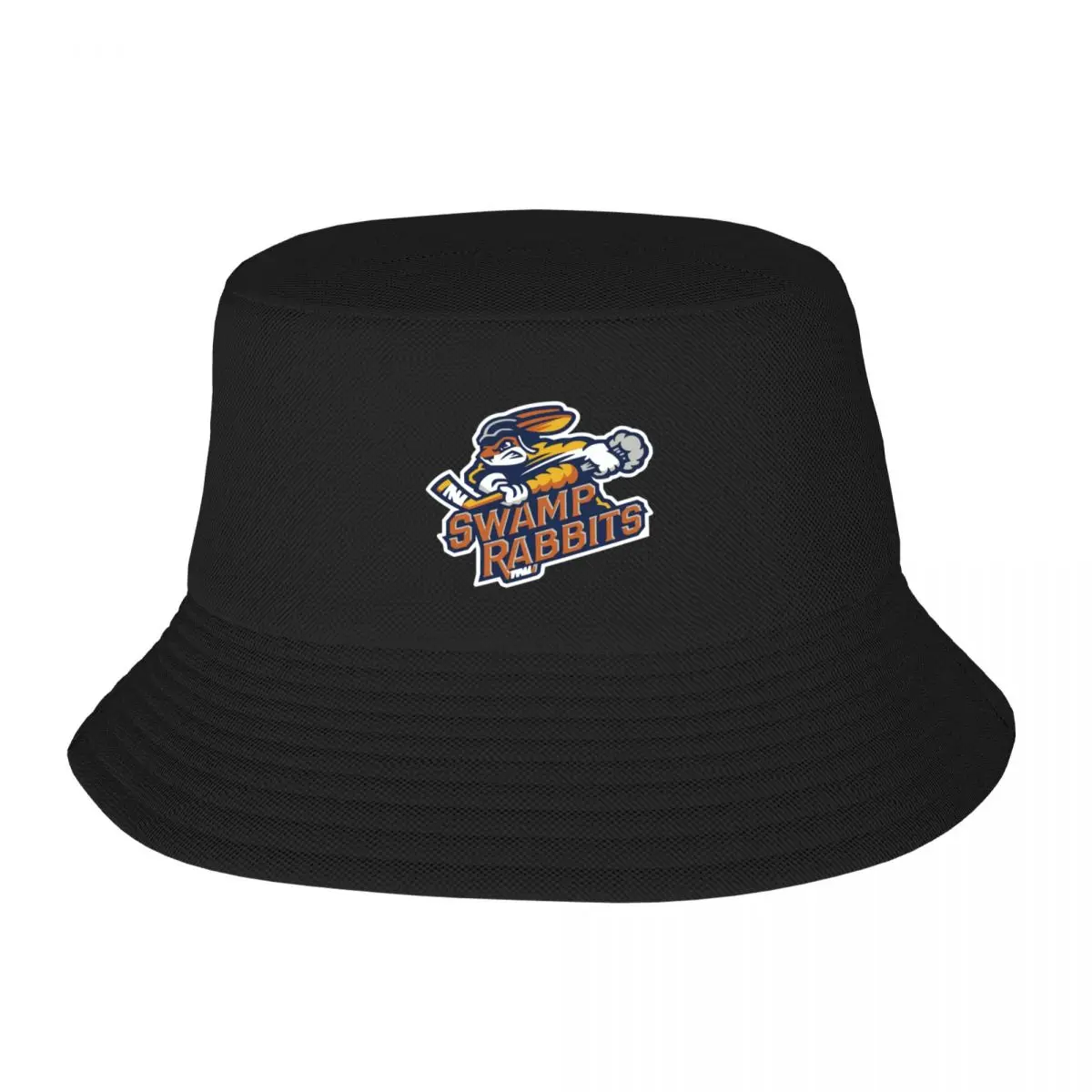 the Greenville Swamp Rabbits Bucket Hat Fishing cap Cosplay hiking hat Horse Hat Women Beach Fashion Men's