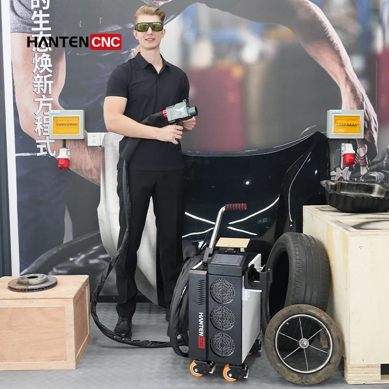 China High Quality 500w Metal Surface Oxide Cleaning Pulse Laser Cleaning Machine