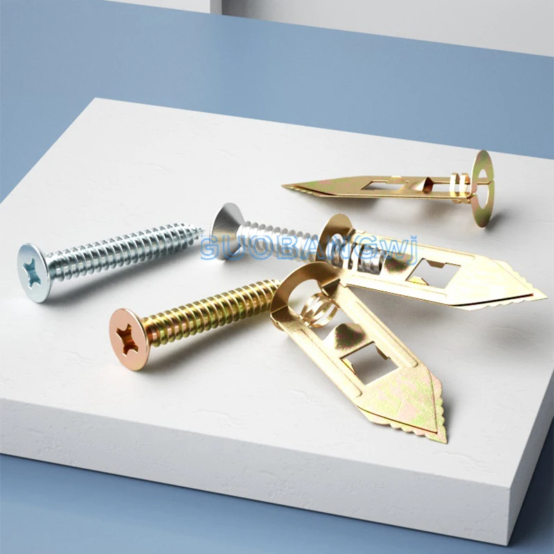 

Multi-purpose Hammer-in Expansion Self-tapping Screws for Drywall,Fiber Cement Board, Eterboard,Insulation Board, Thermal Board