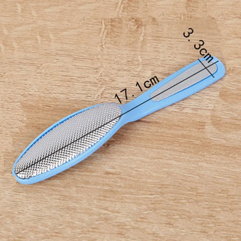 Roestvrijstalen Hiel Scrub Tool Handheld Callus Remover Wrijven Board Multifunctionele Voetvijl Pedicure Tool Voetverzorging Tool