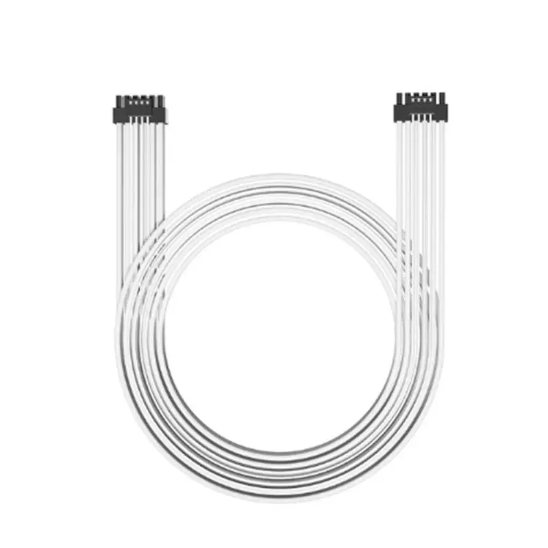 【Power Supply】 3090 GPU 16Pin (12+4) 600W 12VHPWR Sleeved Cable with Combs for 3090Ti 4080 4090 PCI-E Gen 5.0 Power Cable(B)