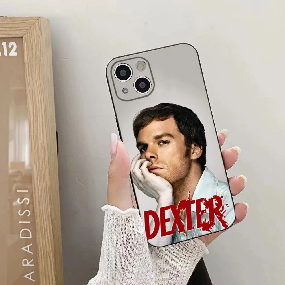Dexter Morgan Phone Case For iPhone 15,14,13,12,11 Plus,Pro,Max,XR,XS,X,7,8 Plus,SE,Mini Silicone Soft