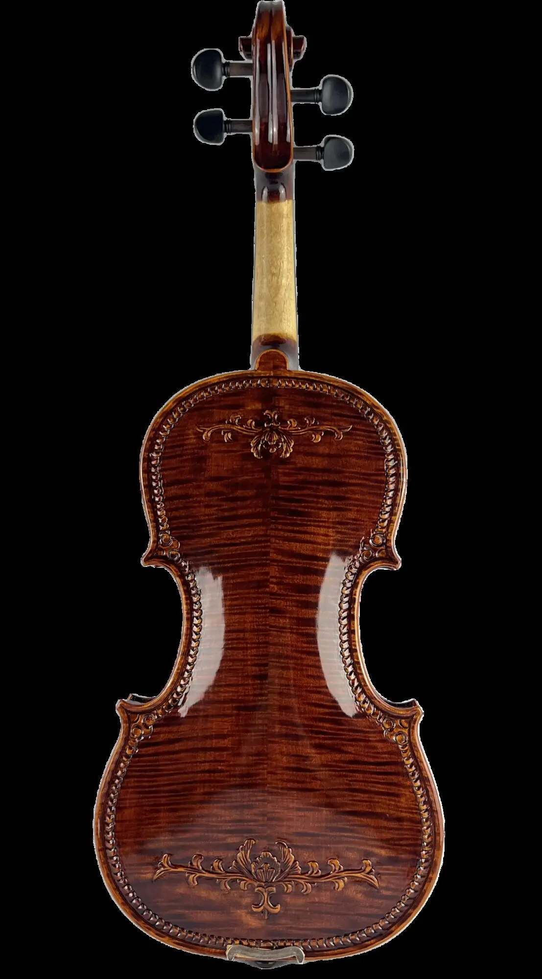 4/4 Handmade Carved Violin With Strong Sound And Excellence