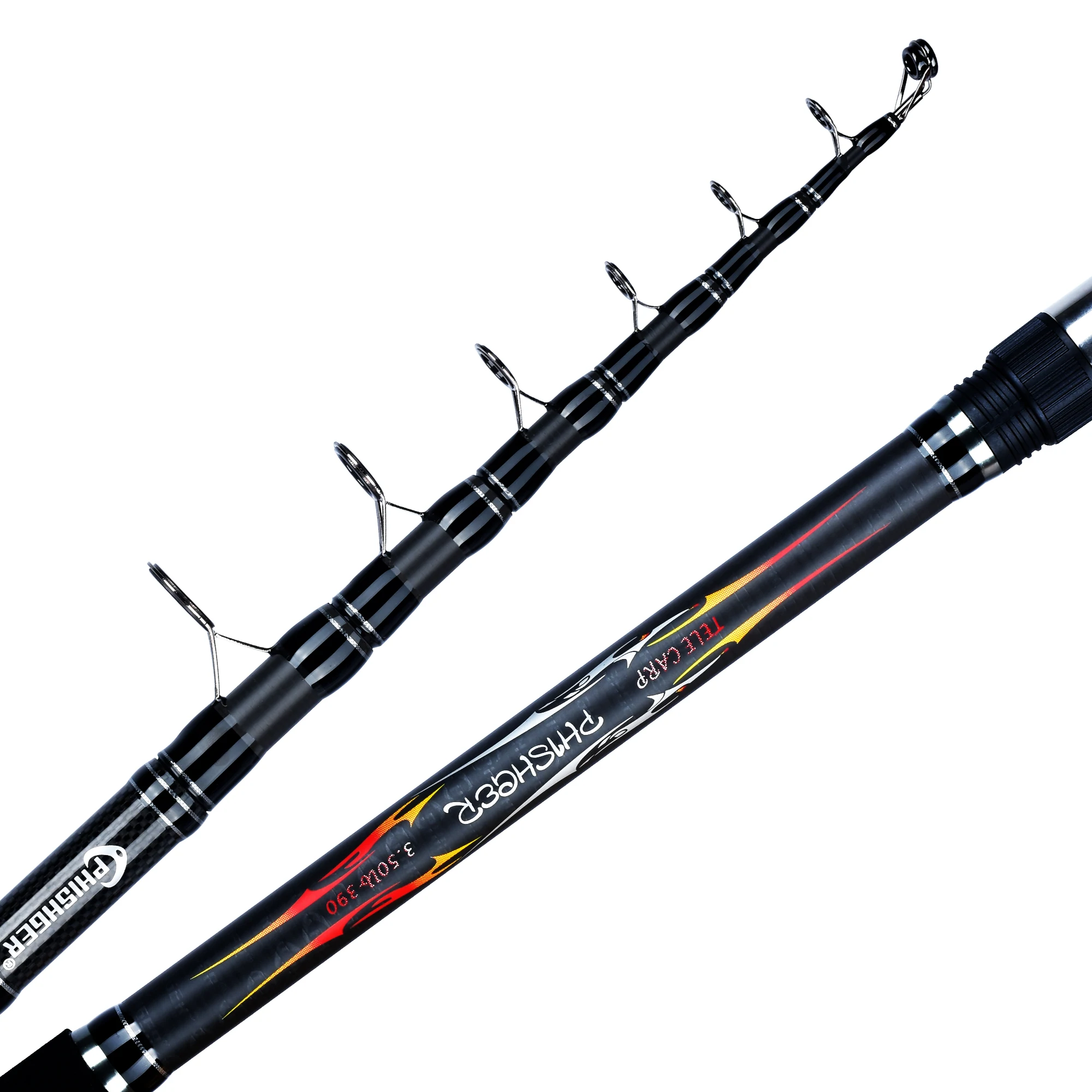 Caña telescópica carbono PHISHGER BIUTIFU – Surfcasting y carpa - imagen 4