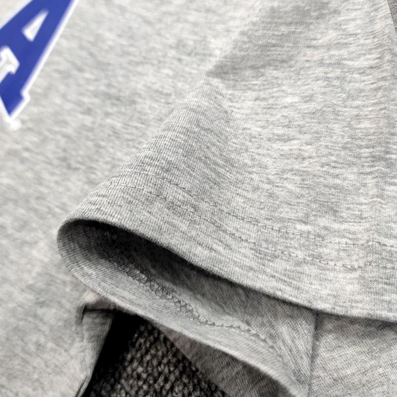 الصيف القطن فضفاض كبير الحجم UC قصيرة الأكمام تي شيرت LA الرجال والنساء ثقافة الشباب التذكارية قميص اليومية لباس غير رسمي