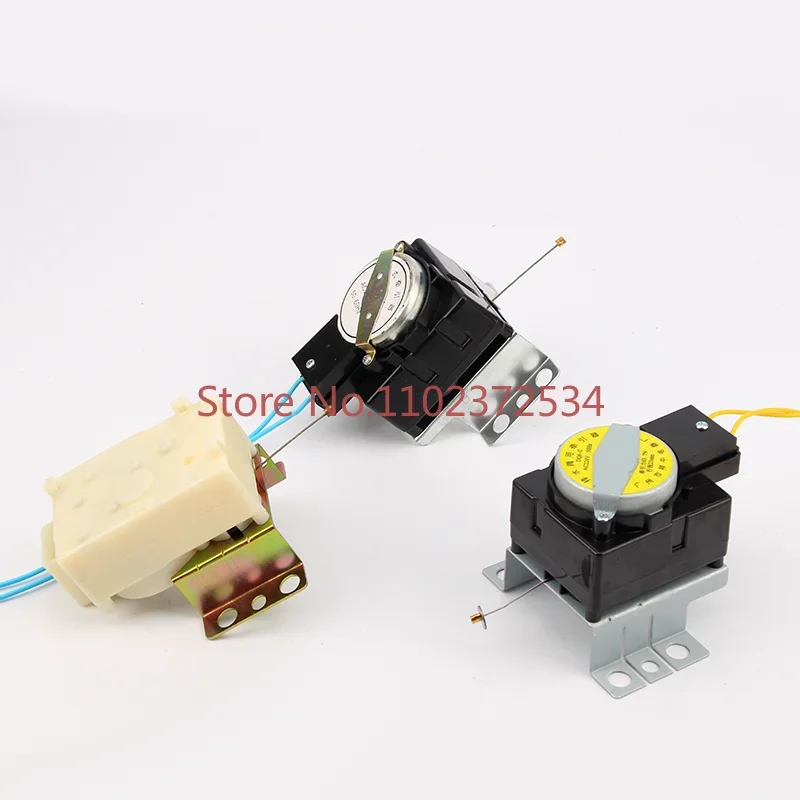 2PCS Full-automatic washing machine tractor six-hole universal drain valve drainage motor accessories 220V wire traction