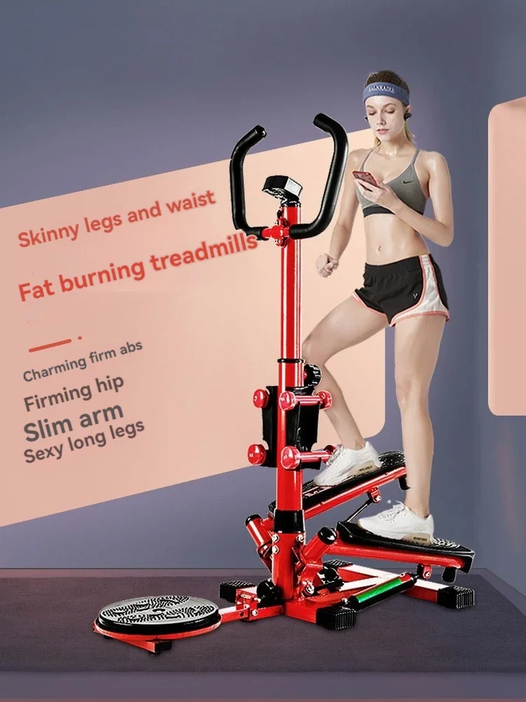 Leg slimming stepper to slim down belly, women's left and right slimming machine, sports mountaineering pedal fitness equipment