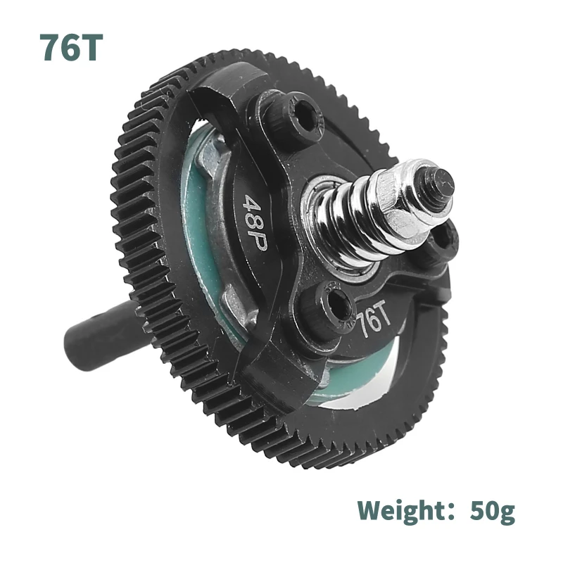 Steel 48P 72T 76T 83T 86T 90T Spur Gear for Trxs Slash Bandit Rustler Stampede 2WD RC Car Upgrade Parts