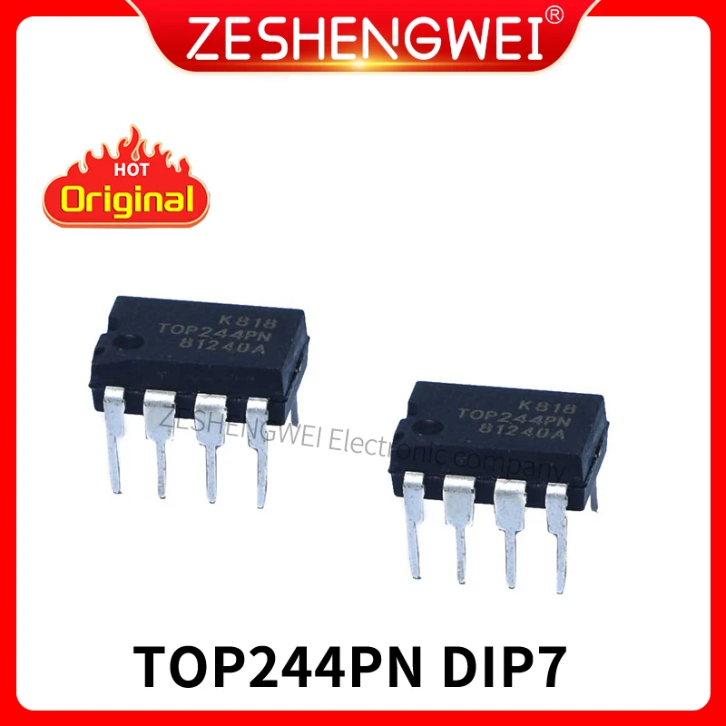 10PCS TOP244PN TOP244P TOP244 244PN DIP-7 In Stock