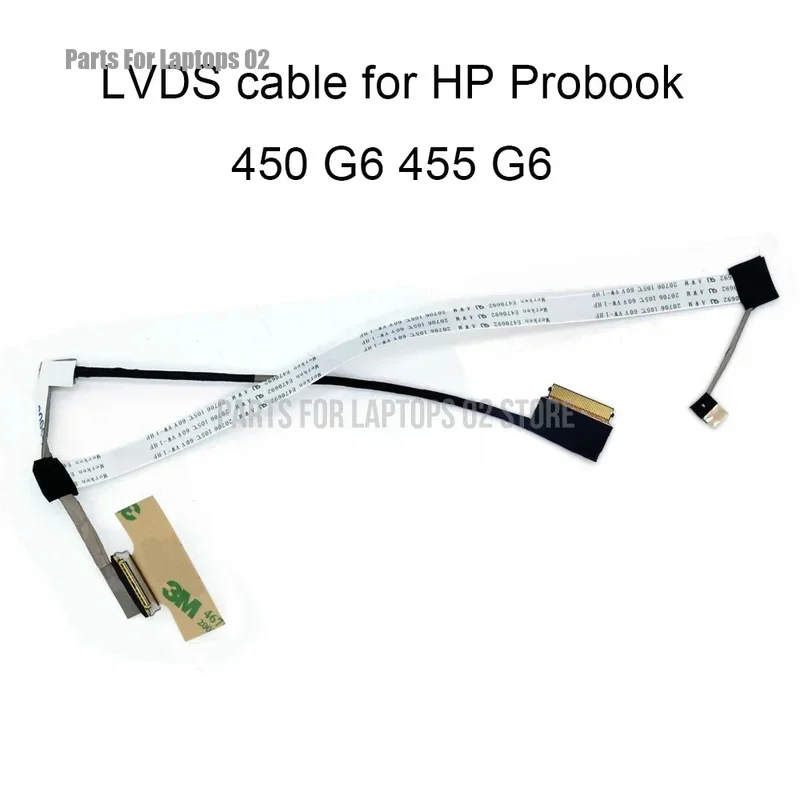 LCD LVDS Cables For HP ProBook 450 G6 455 G6 DD0X8KLC300 DD0X8KLC310 L45144-001 Laptop Internal Display Video Screens Flex Cable