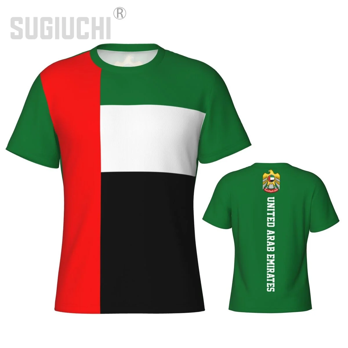 Sports T-shirt United Arab Emirates Flag 3D For Men Women Tees jersey Clothes Soccer Football Fans Gift Patriotic T shirt