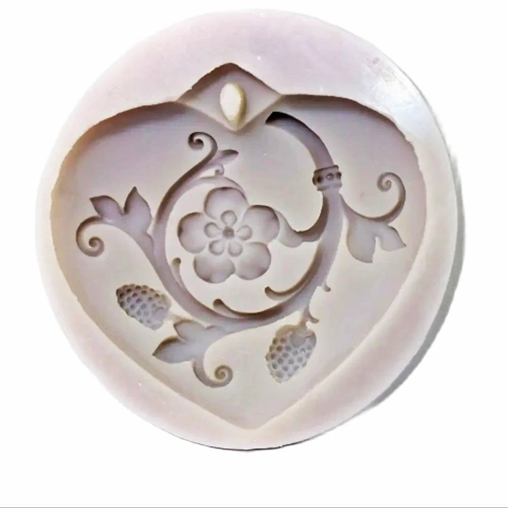 

Vine Flower Silicone Fondant Mold Chocolate Candy Cake Topper Decoration Baking Mould DIY Soap Wax Aromatherapy Plaster Clay