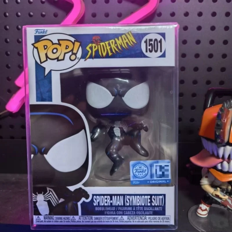 Marvel SpiderMan Green Goblin Sculpture Doll Vinyl Q Version Decor Ornaments Toys Funko Pop Limited Edition Figure Collect Toy - Image 6