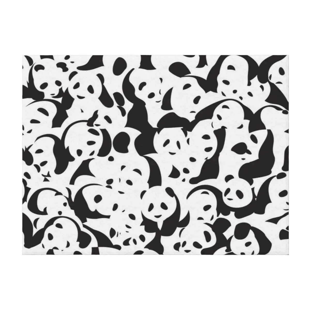 

Panda Panda seamless pattern Throw Blanket Luxury Hairy Thins cosplay anime Blankets