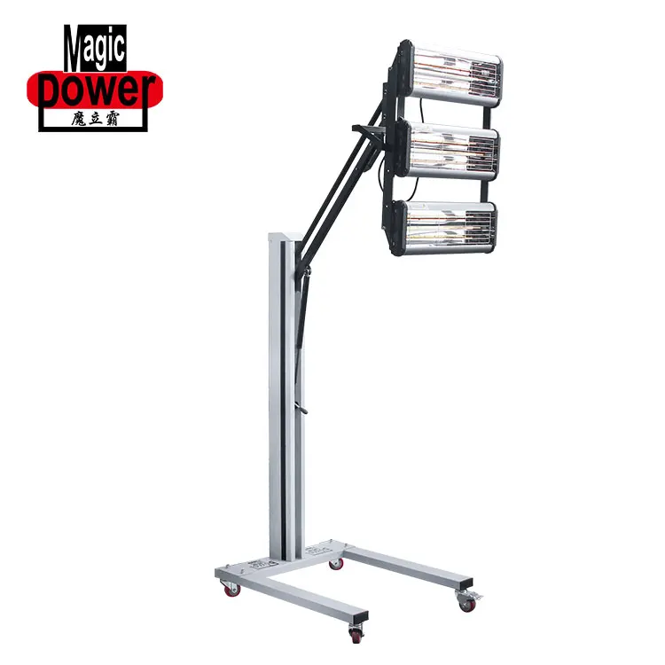 الأشعة تحت الحمراء على المدى القصير علاج الطلاء مصباح لإصلاح جسم السيارة المعدنية